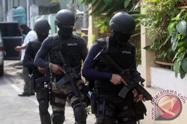 Densus 88 Tangkap Terduga Teroris di Kalimantan Tengah